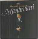 Double LP - Doelle / Bernstein / Gershwin a.o. - Portrait In Gold - Mantovani - Hardcover box