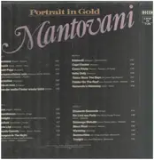 Double LP - Doelle / Bernstein / Gershwin a.o. - Portrait In Gold - Mantovani - Hardcover box
