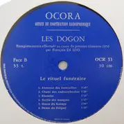 LP - Dogon - Les Dogon - Les Chants De La Vie, Le Rituel Funéraire - Gatefold
