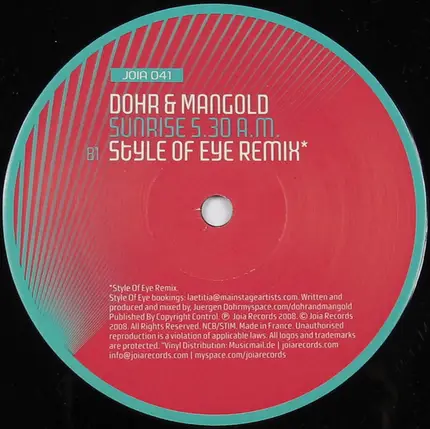 Dohr & Mangold - Sunrise 5:30 A.M.
