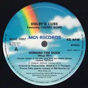 12inch Vinyl Single - Dolby's Cube Featuring Cherry Bomb - Howard The Duck