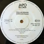 LP - Dollar Brand - African Piano