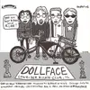7inch Vinyl Single - Dollface / Fat Tuesday - Get On Your Bikes And Ride / Clouds - White
