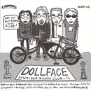 7inch Vinyl Single - Dollface / Fat Tuesday - Get On Your Bikes And Ride / Clouds - White