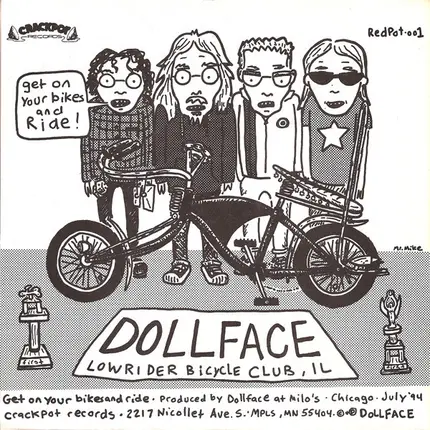 Dollface / Fat Tuesday - Get On Your Bikes And Ride / Clouds