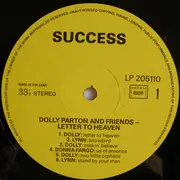 LP - Dolly Parton & Various - Letter To Heaven