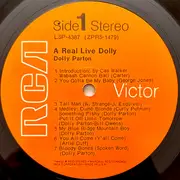 LP - Dolly Parton - A Real Live Dolly