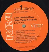 LP - Dolly Parton - In The Good Old Days (When Times Were Bad)