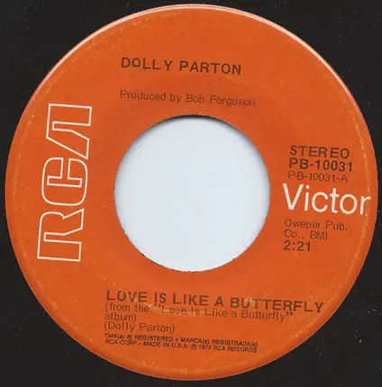 Dolly Parton - Love Is Like a Butterfly