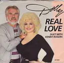 7'' - Dolly Parton Duet With Kenny Rogers - Real Love