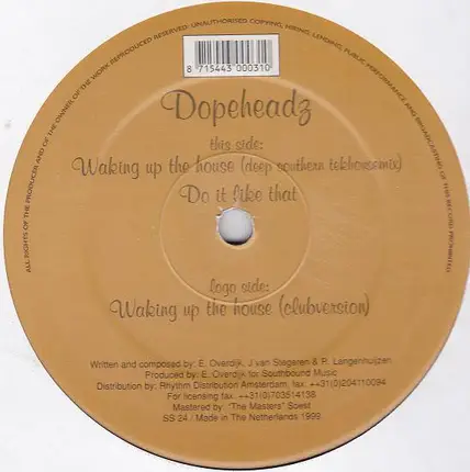 Dopeheadz - Waking Up the House
