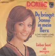 7inch Vinyl Single - Dorthe Kollo - Du Bringst Sonne In Mein Herz (Love Sweet Love)