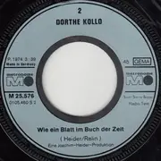 7inch Vinyl Single - Dorthe Kollo - Er War Student In Heidelberg
