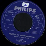 7inch Vinyl Single - Dorthe Kollo - Heut Hab Ich Mein Herz Verloren / Sowas Kann Man Nicht Vergessen