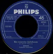 7'' - Dorthe Kollo - Ein Rosaroter Apfelbaum - Green Picture Sleeve