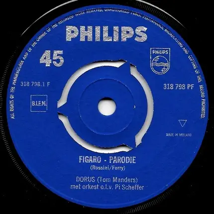Dorus Met Orkest o.l.v. Pi Scheffer - Figaro - Parodie