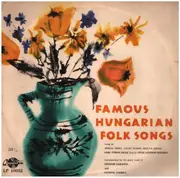10'' - Dóry József , Boros Jolán , Józsa Ibolya , Vörös Sári , Zala Tóth Erzsébet , Tekeres Sándor , Sándo - Famous Hungarian Folk Songs