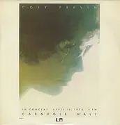 Double LP - Dory Previn - Live At Carnegie Hall