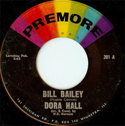 Dora Hall - So Long Baby / Bill Bailey