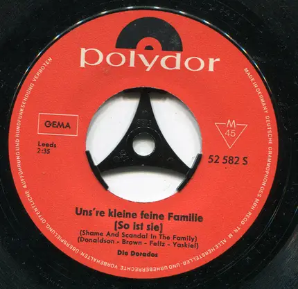 Dorados - Oh, Oh, Oh Honey / Uns're Kleine Feine Familie