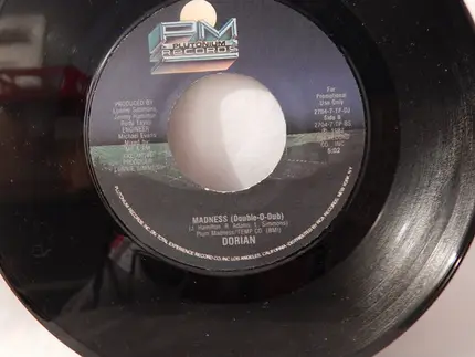 Dorian Williams - Madness / Madness (Double-O-Dub)