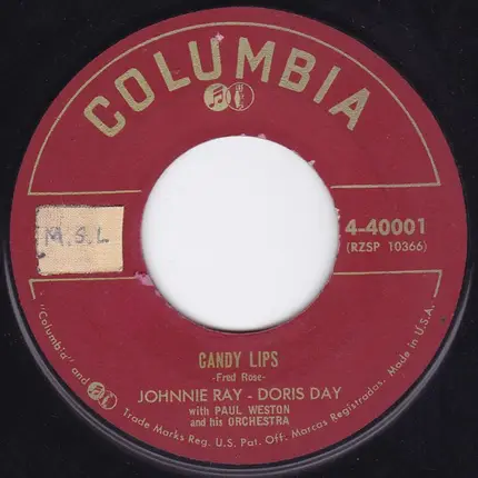 Doris Day - Johnnie Ray - Let's Walk That-A-Way / Candy Lips