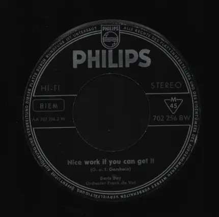 Doris Day - Cheek to Cheek / Nice work if you can get it