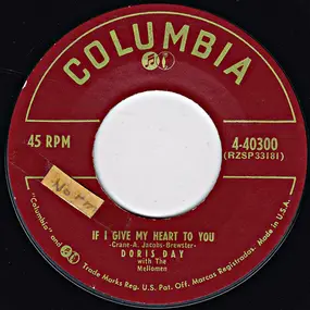 Doris Day - If I Give My Heart To You / Anyone Can Fall In Love