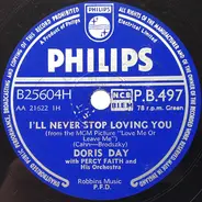 Doris Day With Percy Faith & His Orchestra - I'll Never Stop Loving You / Ten Cents A Dance
