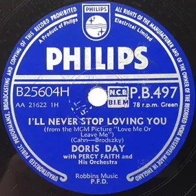 Doris Day - I'll Never Stop Loving You / Ten Cents A Dance