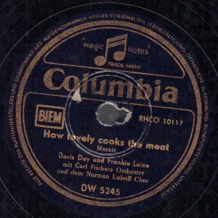 Doris Day, Frankie Laine - How Lovely Cooks The Meat / Hambone