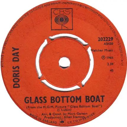 Doris Day - Glass Bottom Boat