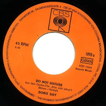 Doris Day - Do Not Disturb