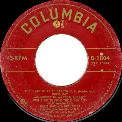 Doris Day - Doris Day Songs From Calamity Jane Part 2