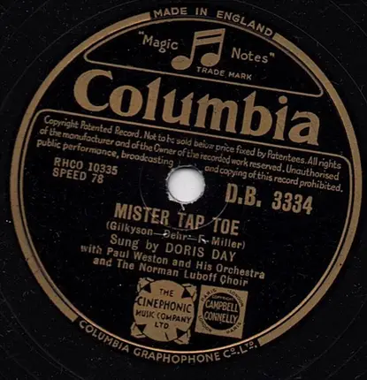 Doris Day - Why Should We Both Be Lonely / Mister Tap Toe