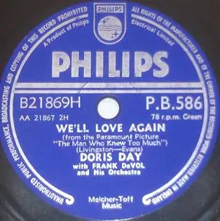 Doris Day - Whatever Will Be, Will Be (Que Sera, Sera) / We'll Love Again