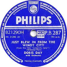 Doris Day - The Black Hills Of Dakota / Just Blew In From The Windy City