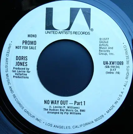 Doris Jones - No Way Out