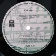 LP - Dorival Caymmi - Caymmi E Seu Violão - Mono