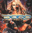 LP - Doro - Fight - Transparent Blue Vinyl
