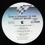 LP - Dorothy Moore - Givin' It Straight To You