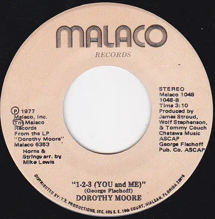 Dorothy Moore - Let The Music Play / 1-2-3 (You And Me)