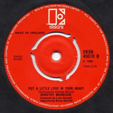 Dorothy Morrison - All God's Children Got Soul