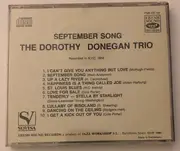 CD - Dorothy Donegan Trio - September Song