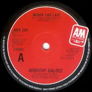 12inch Vinyl Single - Dorothy Galdez - Never Too Late