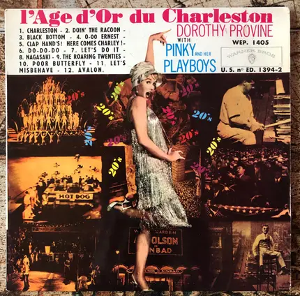 Dorothy Provine With Pinky And Her Playboys - L'age D'or Du Charleston