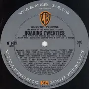LP - Dorothy Provine - The Roaring Twenties-With Pinky, Her Playboys And The Chorus Line - Mono