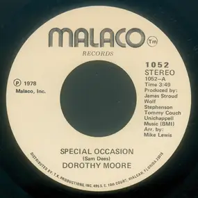 Dorothy Moore - Special Occasion / Girl Overboard