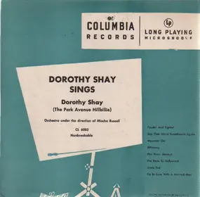 Dorothy Shay - Dorothy Shay Sings