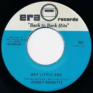 Dorsey Burnette - Hey Little One / (There Was A) Tall Oak Tree